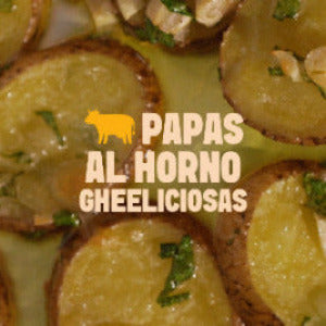 Papas al horno Gheeliciosas 🥔